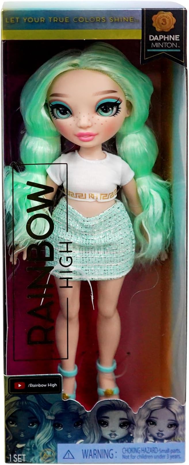 Daphne Minton Fashion Doll Toy for Girls, Elegant Outfit with Trendy Accessories, Inspires Creative Play & Stylish Adventures for Kids Age 3+ Years