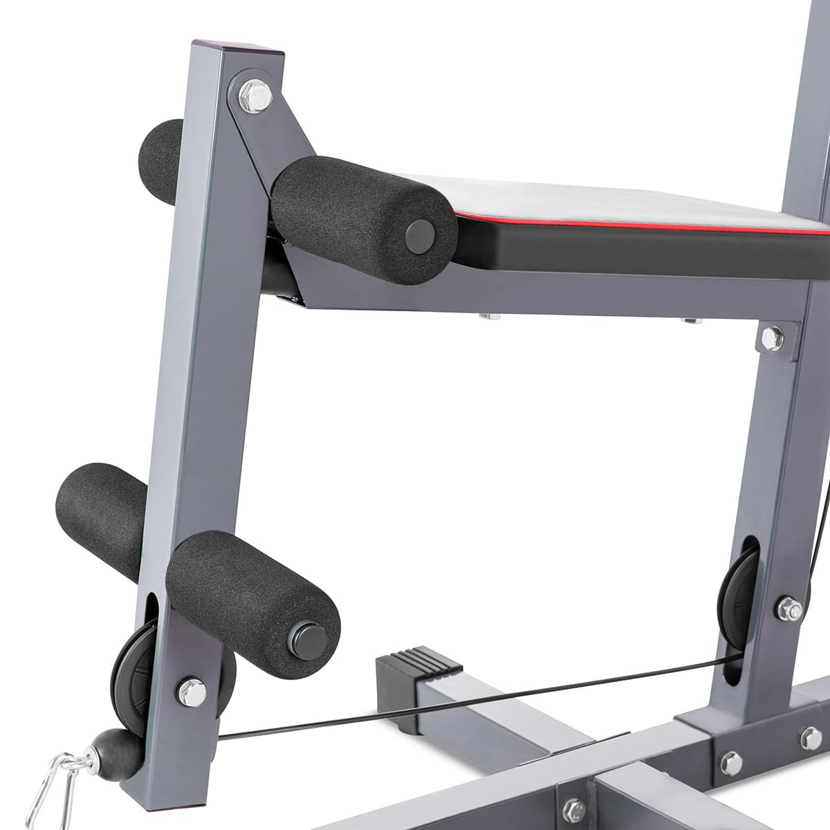 FITFIU Fitness GYM-100 Máquina multiestación musculación para casa, Pesas de 53 kg, Gimnasio Compacto para Entrenamiento Completo, Unisex Adulto