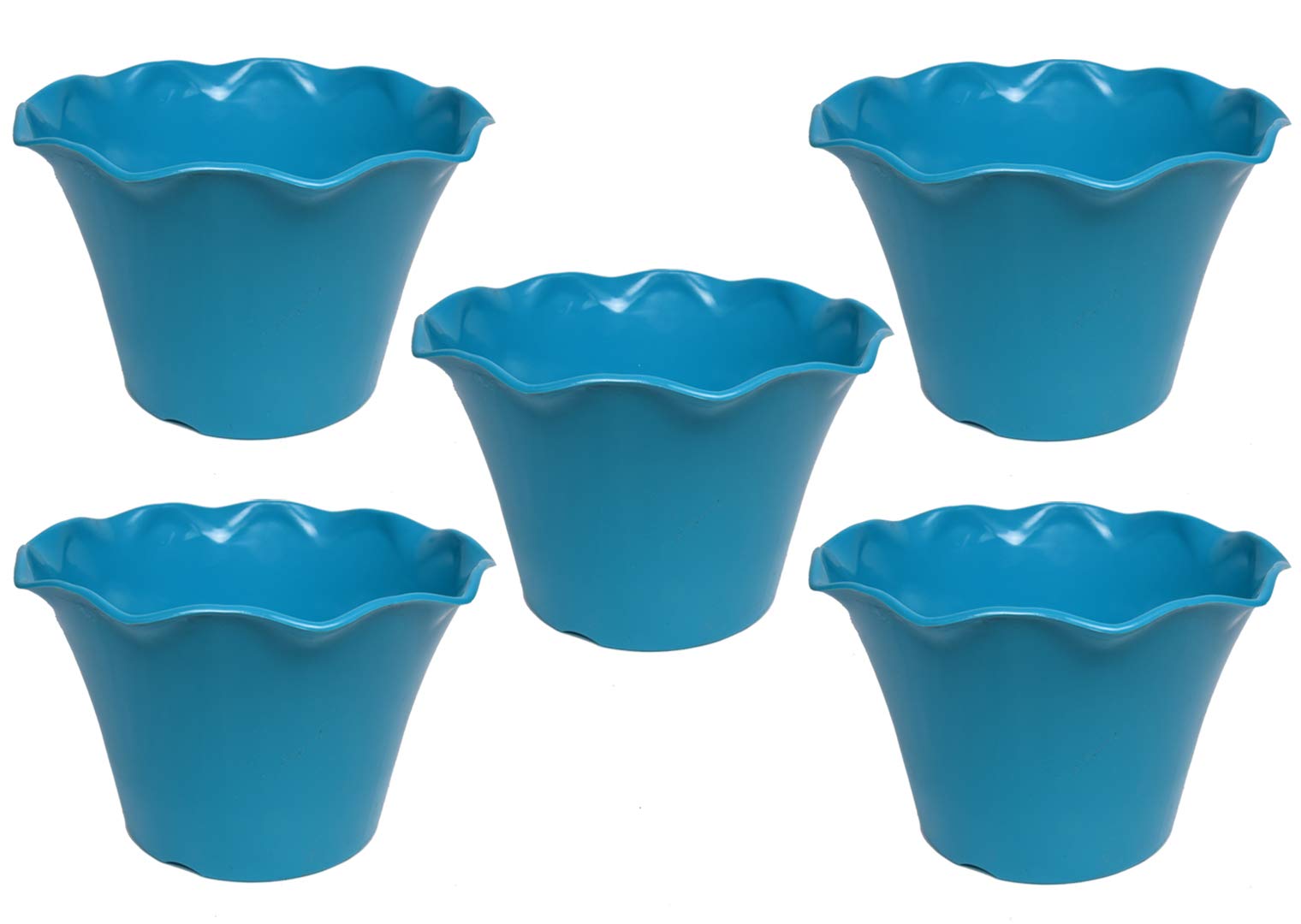 HINS 13 inch Lotus Pot with Set of 5 for Indoor and Outdoor Gardening (Blue, 5) Gamla for Garden 12 Inch (B08NFGYZ55) Amazon Price History, Amazon Price Tracker