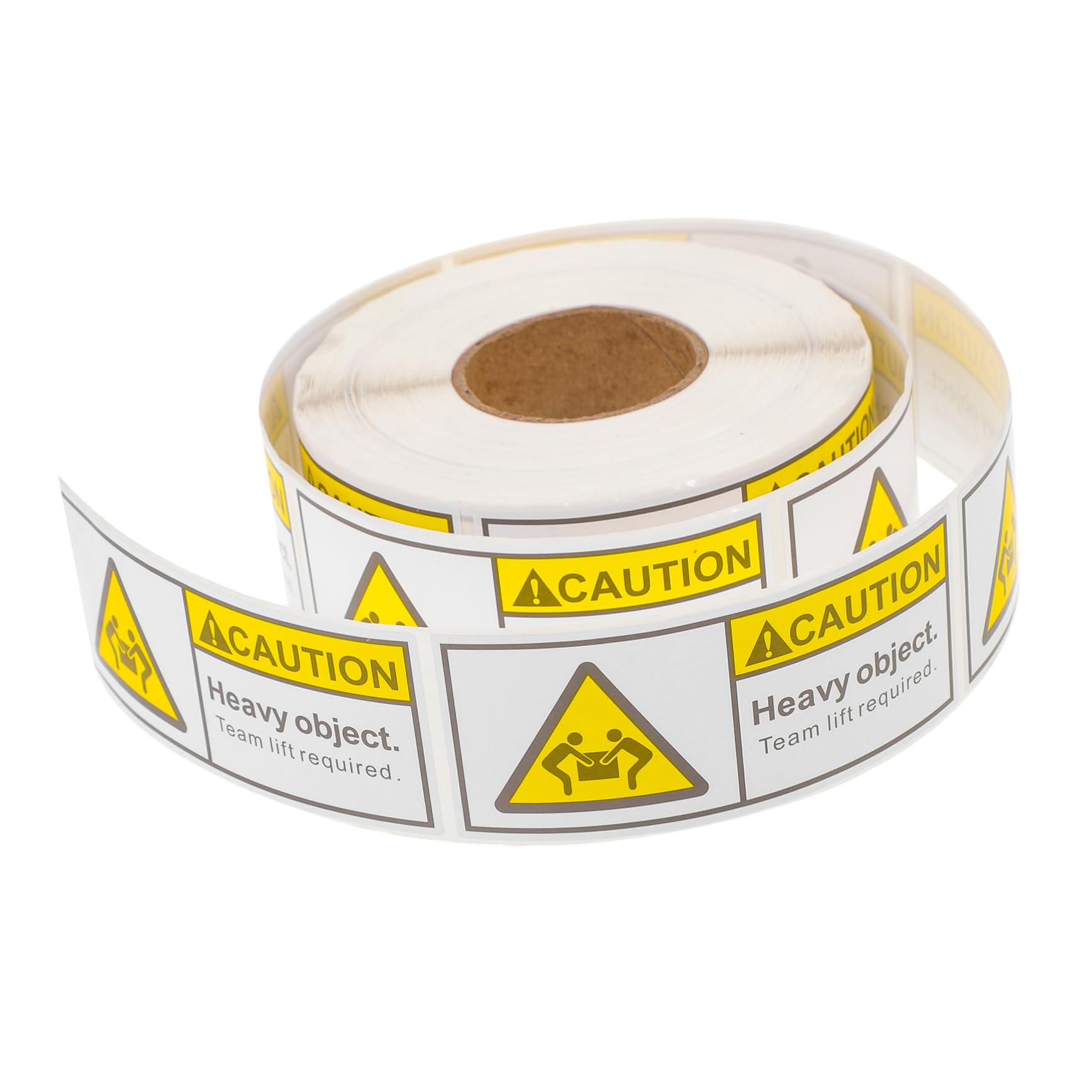 PRETYZOOM 5 Rouleaux Autocollants Étiquettes Heavy Object Étiquettes Adhésives pour Équipement de Levage Équipe pour Expédition