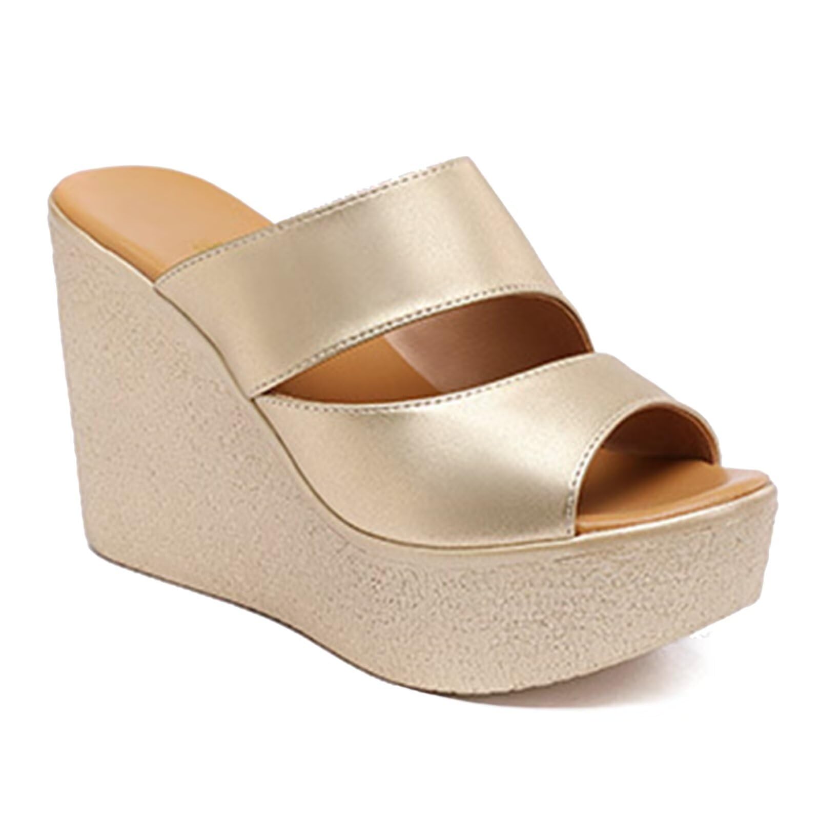 HNVAVQ Sandali Donna Comodi Zeppa con Plateau Scarpe Estivi Tacco Alto 11CM