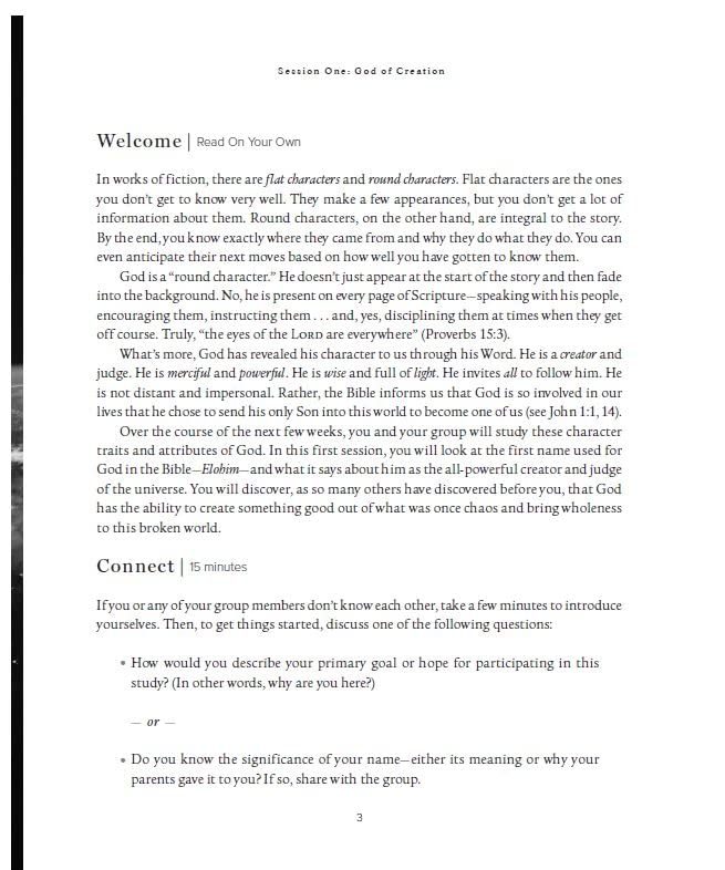 The God of His Word Bible Study Guide plus Streaming Video (God of The Way) - Image 7