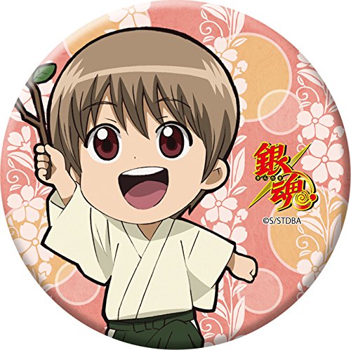 銀魂 缶バッジ B沖田 ＋沖田フィギュア2個