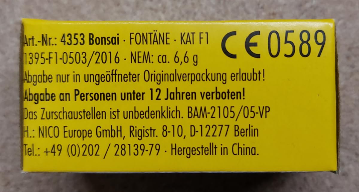 24 Bonsai - Mini -Fontnen : Amazon.de: Spielzeug