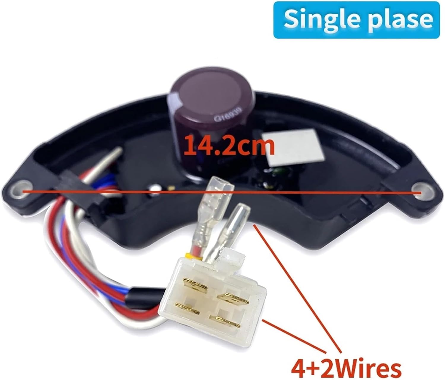 5-6.5KW Gasoline Generator Single Plase AVR Automatic Voltage Regulator Rectifier Stabilizer 1Pcs