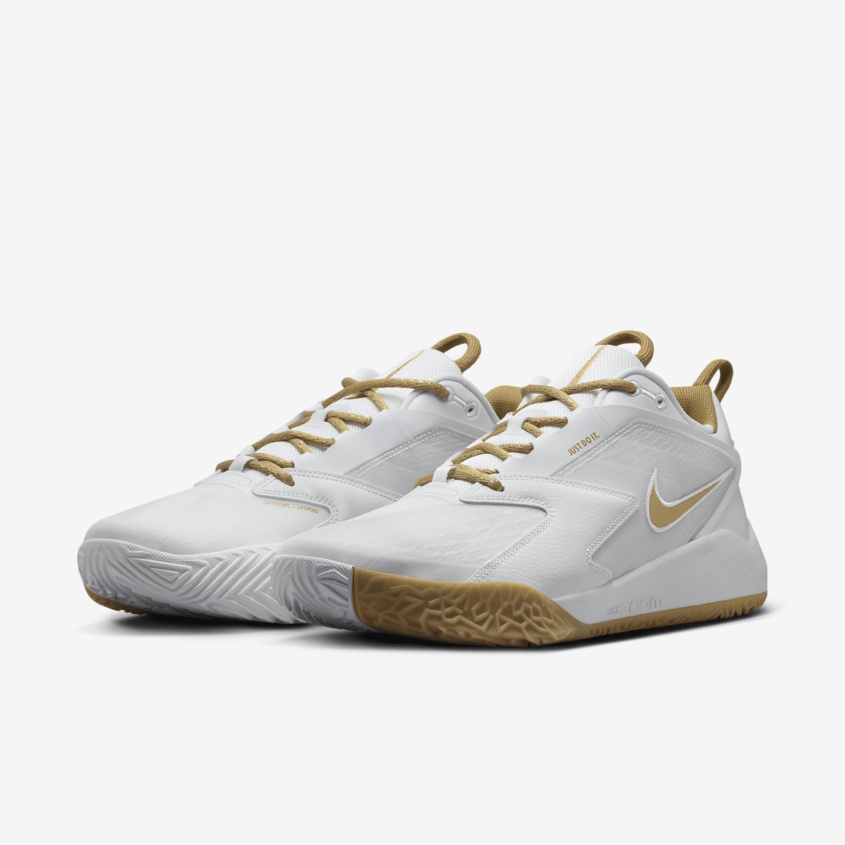 Nike HyperAce 3 Volleyballschuhe (FQ7074-105, Weiß/Photon Dust/M)