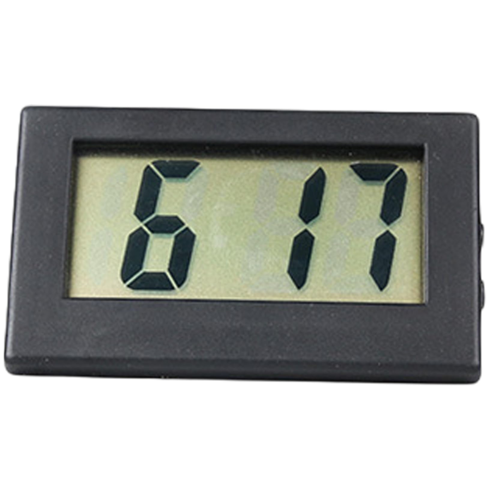 Hotainoys Digital Clock 2 2x1x1 Small Digital Clock Battery Operated Alarm Triangular Quiet Alarm Portable LED for Bedroom