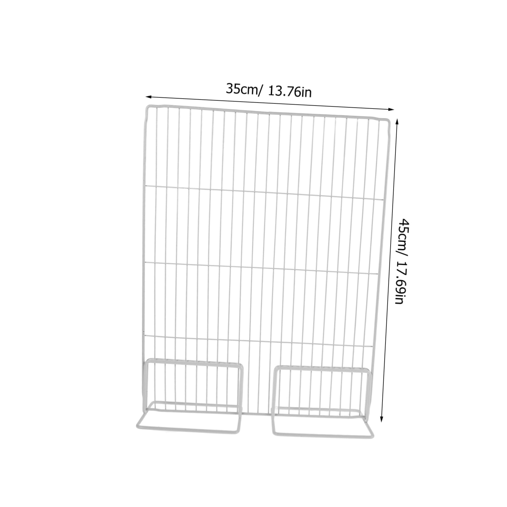 Ciieeo Freezer Partition Freezer Dividers for Deep Freezer Commercial Separator Fridge Partition Divider Wire Dividers Chest Freezer Dividers Shelf Organize Board Replacement Iron White