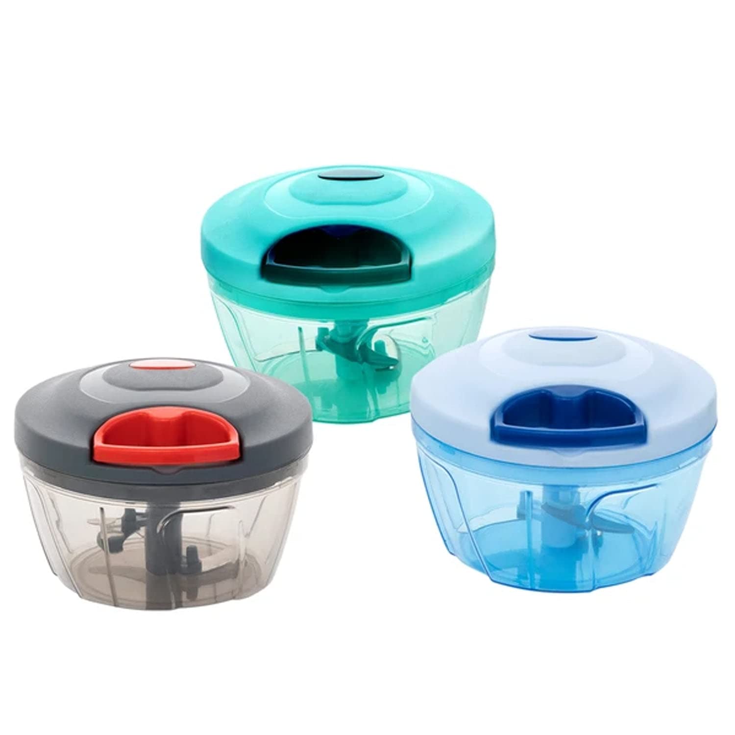Manual Food Chopper, Compact & Powerful Hand Held Vegetable Chopper/Blender-picture-20
