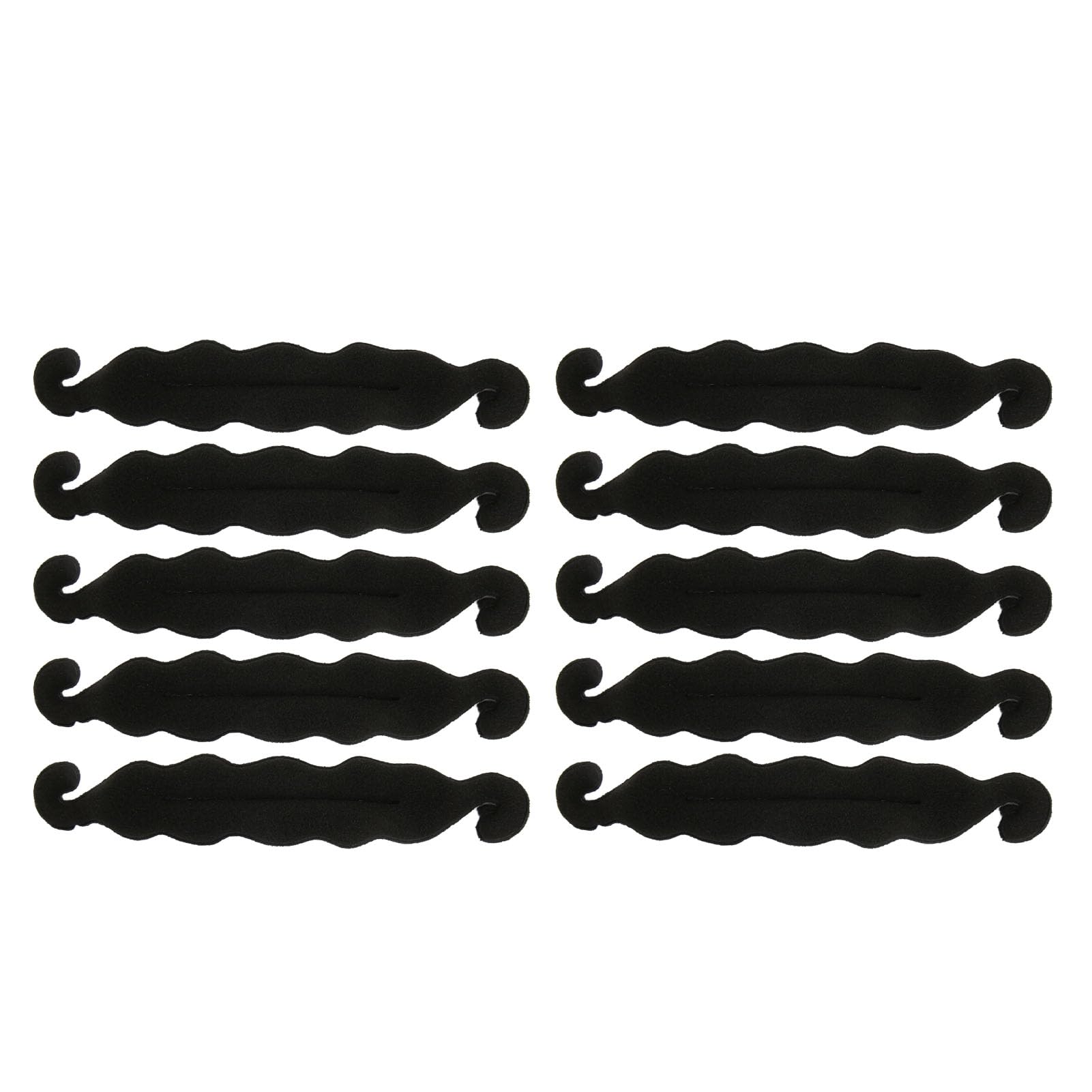 Chrees Set di 10 accessori per capelli in spugna per capelli leggeri e flessibili, per uso quotidiano e feste, per donne e ragazze
