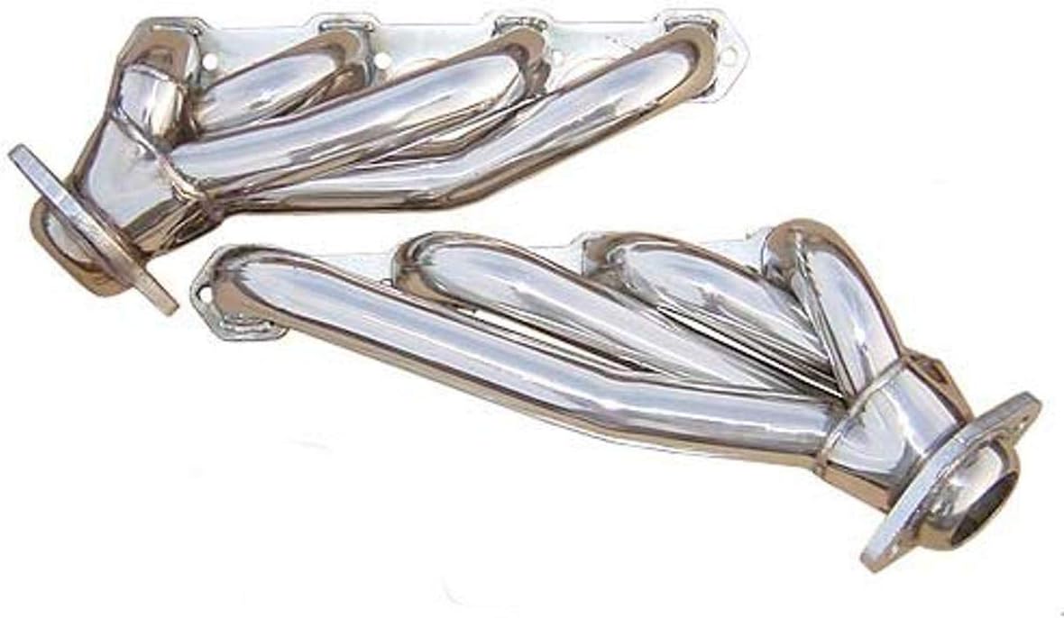 Pypes Performance Exhaust Pypes Performance ExhaustPypes Exhaust HDR50S 1-5/8" Primary Tubes 304 Stainless Steel Short Tube Header for Ford Mustang 5.0L-Pair