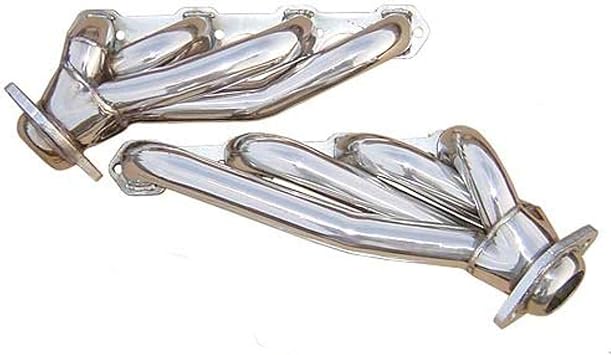 Pypes Performance Exhaust Pypes Performance ExhaustPypes Exhaust HDR50S 1-5/8" Primary Tubes 304 Stainless Steel Short Tube Header for Ford Mustang 5.0L-Pair