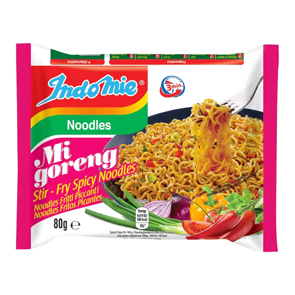 Mi Goreng Stir-Fry Spicy Noodles, 80g