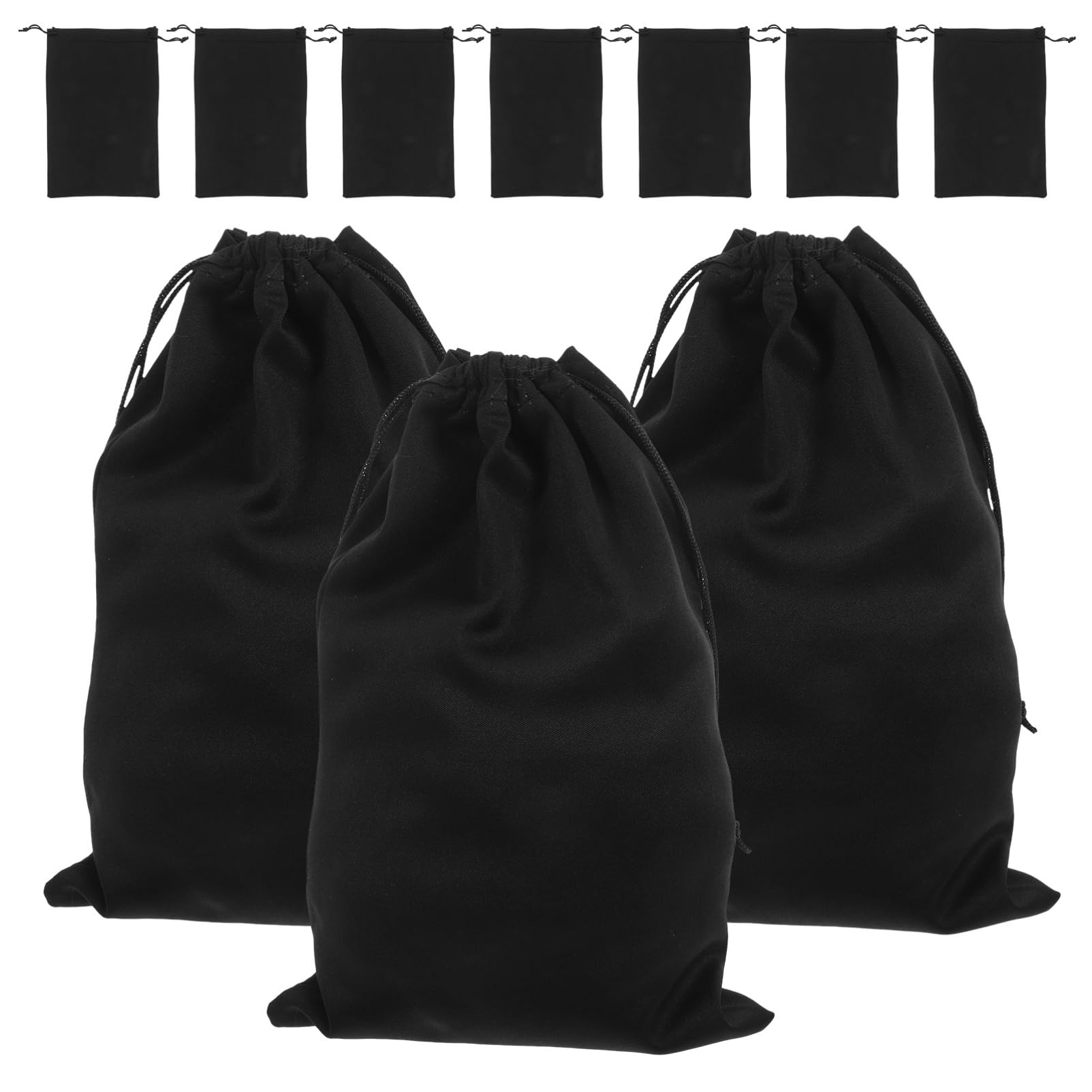 GALPADA Borse per Occhiali da Sci Coulisse Regolabile in Flanella Antigraffio 25x14 Cm 10 Pezzi per Protezione e Trasporto Accessori Sci e Outdoor