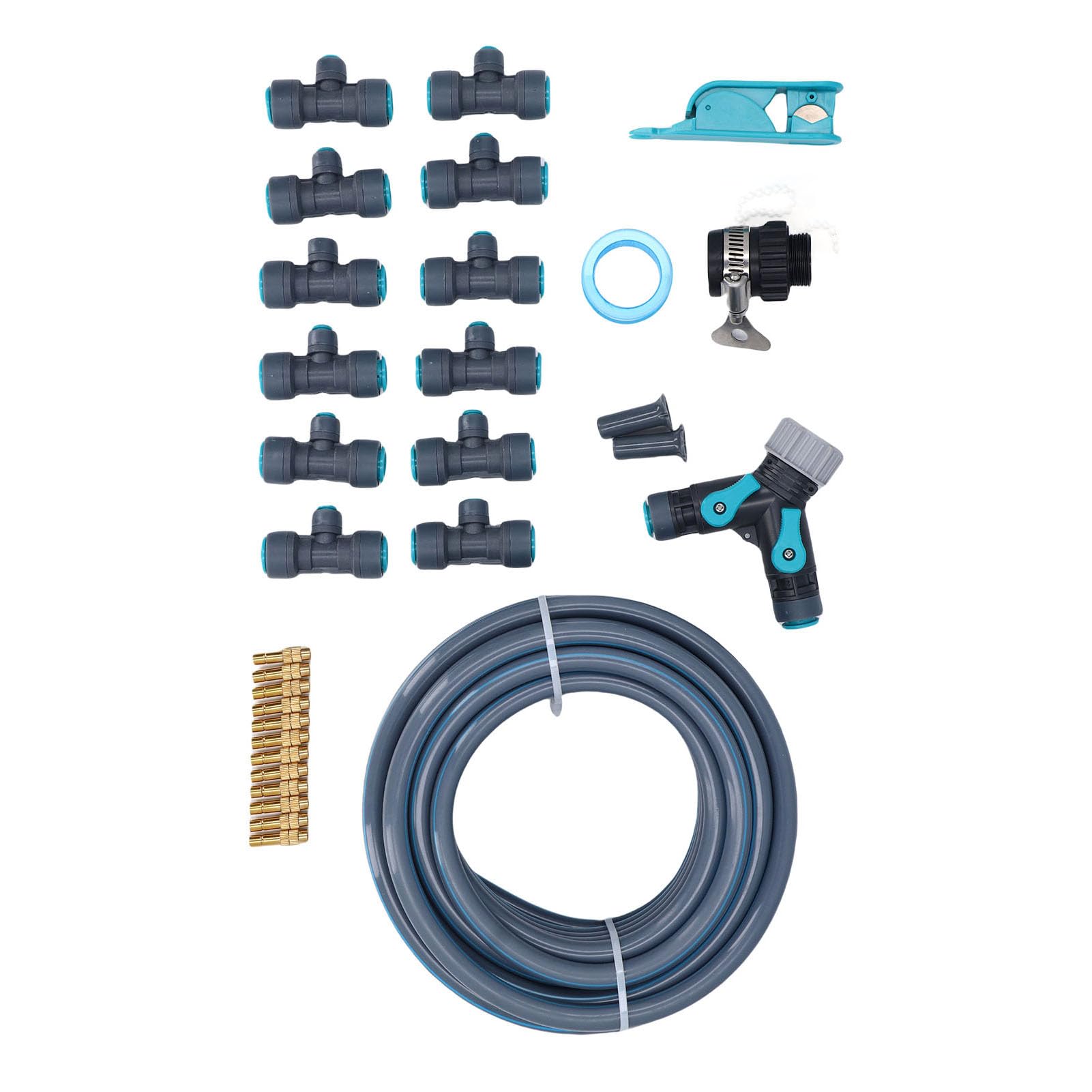de riego de jardín, Kits de riego por goteo automático para Patio, equipo de césped, manguera, gotero ajustable