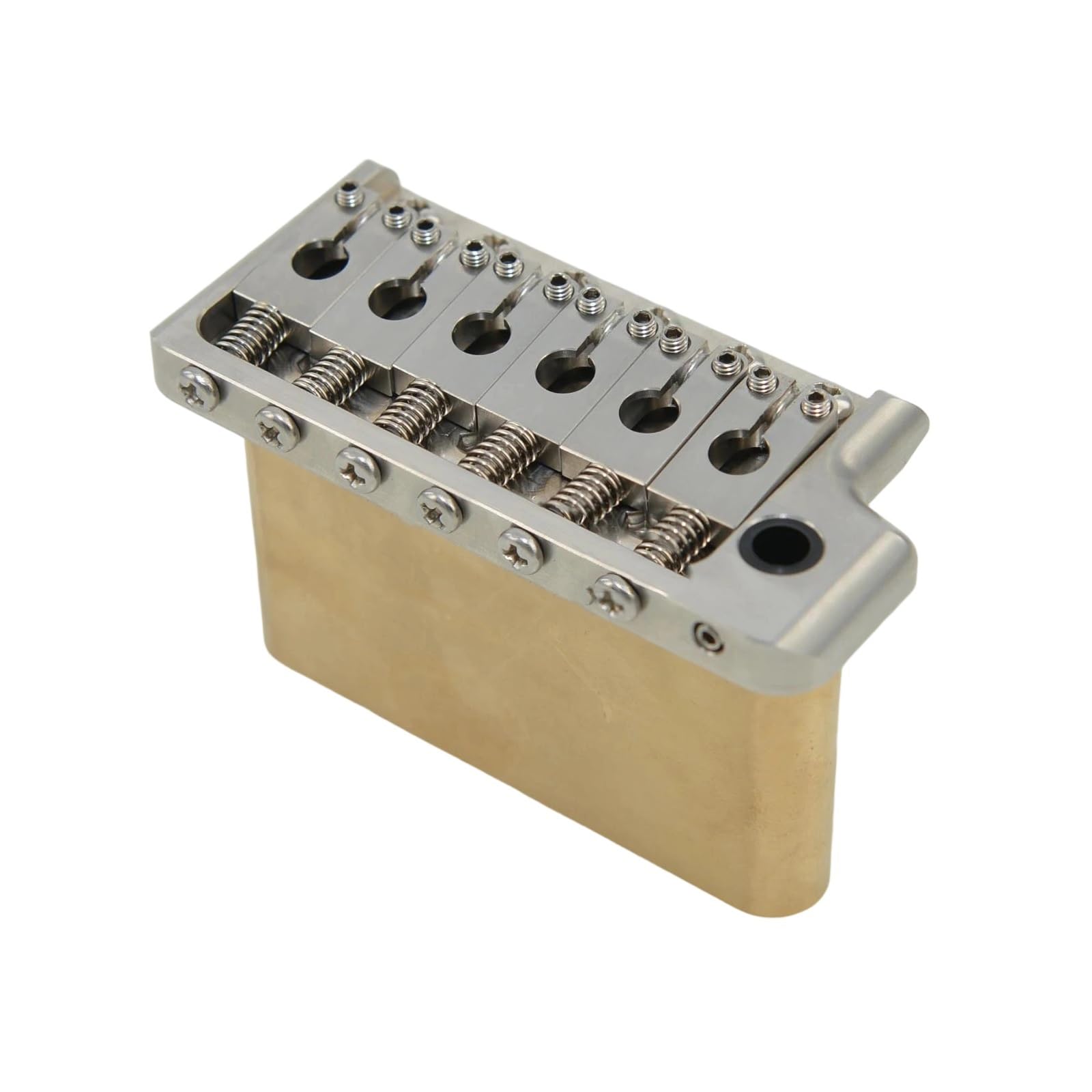 Mostek Tremolo Ze Stali Nierdzewnej O Średnicy 52.5 Mm Z 6 Śrubami Do Gitar Elektrycznych