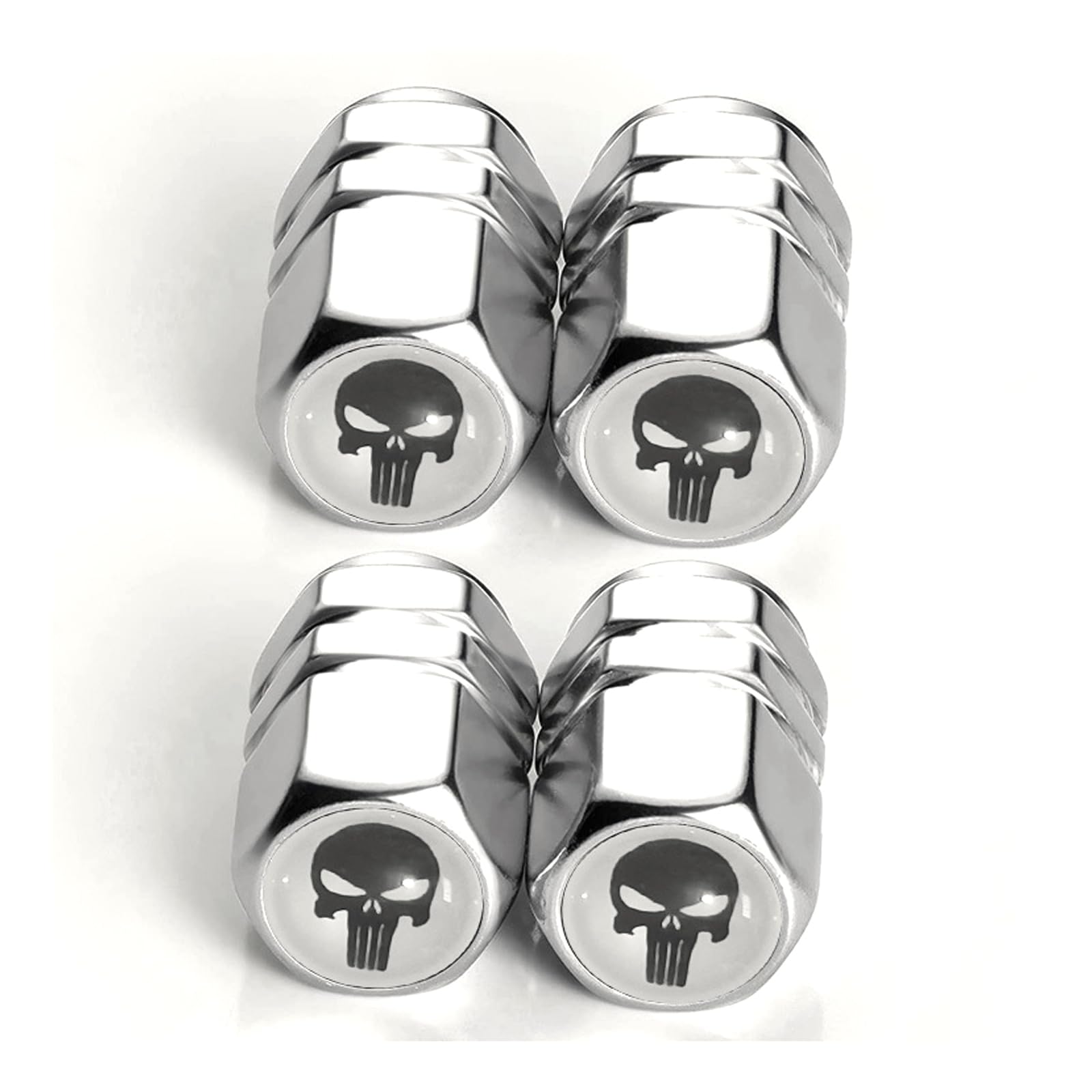 Misuyue Bouchon Valve Pneu Avec Joint D'étanchéité - 4 Pièces