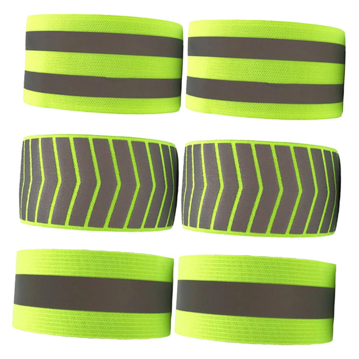 Yardwe 18 Pezzi Cinturino da Polso Riflettente Braccialetti Ad Alta visibilità Bracciale Riflettente Braccialetti Riflettenti Braccialetti Elastici Braccialetto da Corsa Notturna