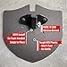 Garage Shield - Two Doors - Garage Door Protection Home Security - Proven Effective Against Intruders