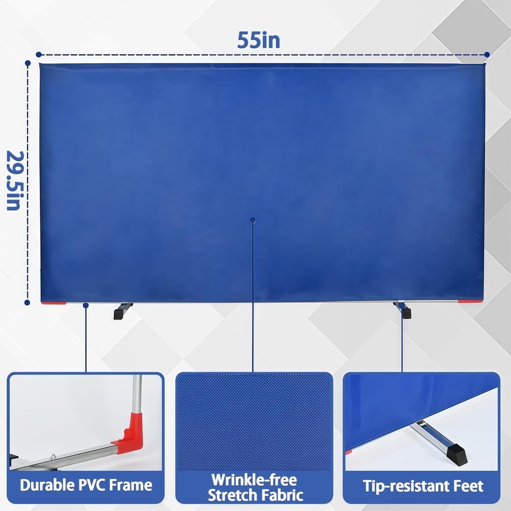 Blocco da ping pong, recinzione pieghevole portatile con tessuto Oxford 420D, divisori leggeri per allenamento e competizione