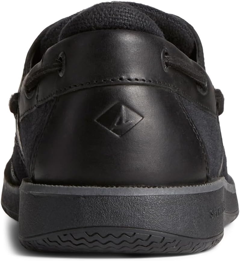 Sperry Men's Surveyor 2 Eye Boat Shoe Black 11 D(M) US