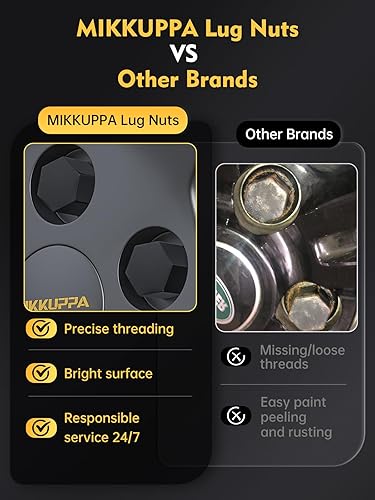Vista 48 de MIKKUPPA Tuercas de llanta M14x2.0 – Repuesto para ruedas de fábrica Ford F150 Expedition Lincoln Navigator Factory 2003-2014 – 24 tuercas Plateado