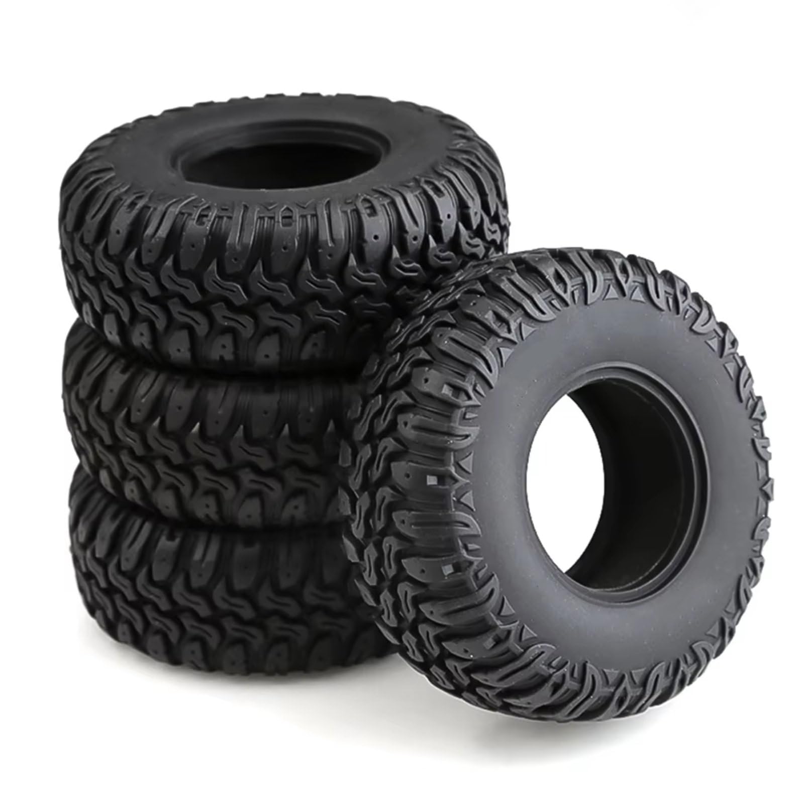 Compatibile Con Traxxas Per TRX4 D90 Per Axial Per SCX10 Per Redcat 1/10 Ricambi Per Auto RC Crawler 4 Pneumatici In Gomma Da 105 Mm 1.9 Pneumatici