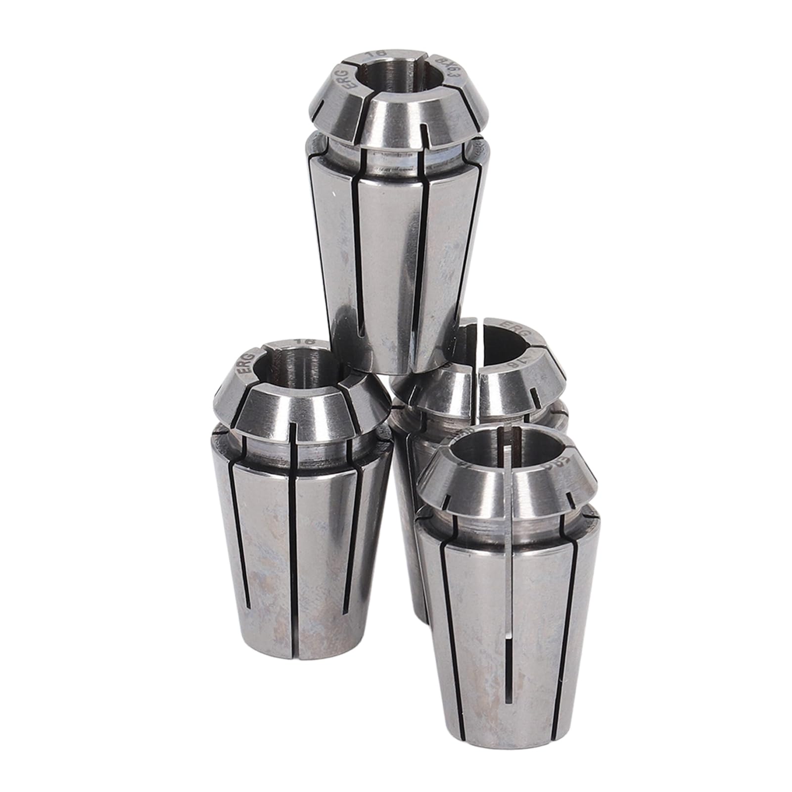 Pinza per Tornio Set in Acciaio per Molle ERG16 Pinza per Tornio 4 Pezzi Ad Alta Precisione per Alesatura Fresatura Alesatura su e Fresatrice