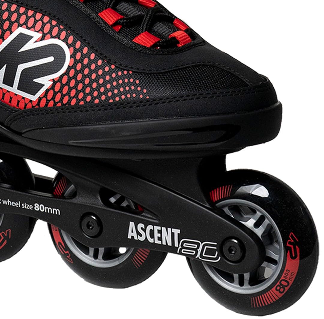 K2 Ascent 80 M Inline Skate Black/Red