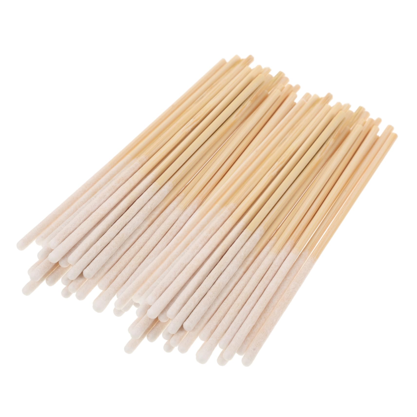 Beatifufu 5sets Long Cotton Swabs Makeup Skincare Cotton Sticks Disposable Cleaning for Women Beauty Salon Swabs 150pcs*5