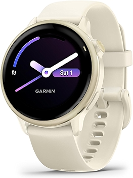 Garmin vívoactive® 6 Lunar Gold with Bone Band