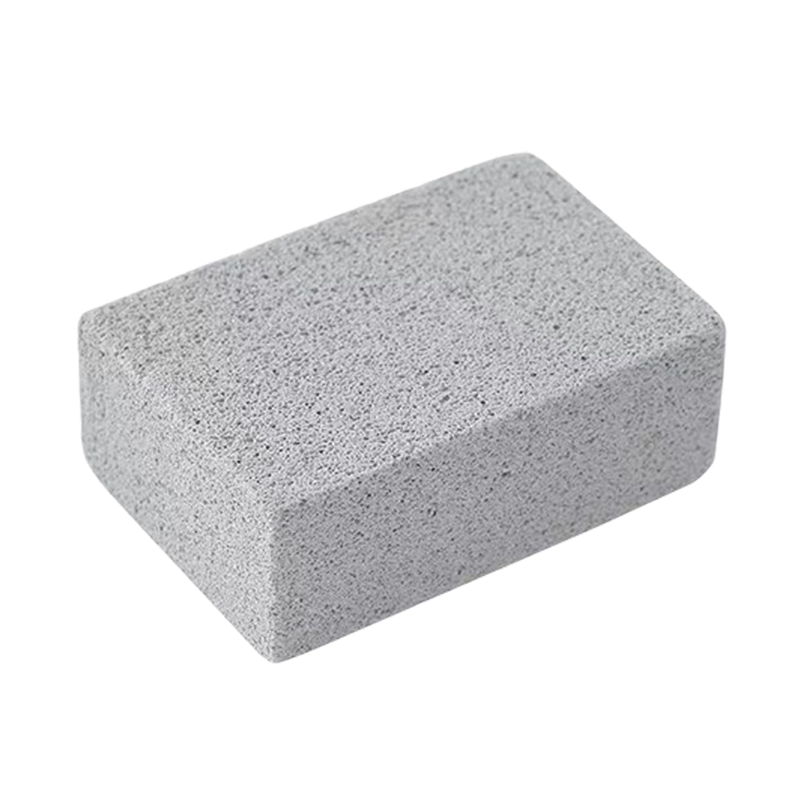 Alloneslife Gray Compact Pumice Grill Scraper For Easy Removal Of Tough Grease Charred Debris From Barbecue Grates For Outdoor Outdoor Kitchen Tool