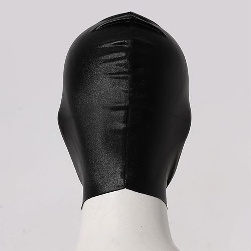 Miniatura 4 de CHICTRY Pasamontañas para adultos de cobertura completa, máscara de ojos abiertos, máscara facial con capucha, accesorio para parejas, herramienta