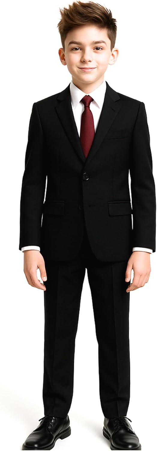 Haggar Boys' Formal Suit Pants Only 7 Black