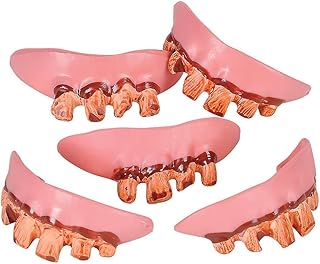 sparta consumers inc 10 Goofy Ugly Funny Halloween Redneck Fake Prop Teeth-Economy Brand