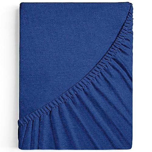Terra Beds Jersey Spannbettlaken 180x200cm Baumwolle für Matratzen bis 25cm – Ansicht 2