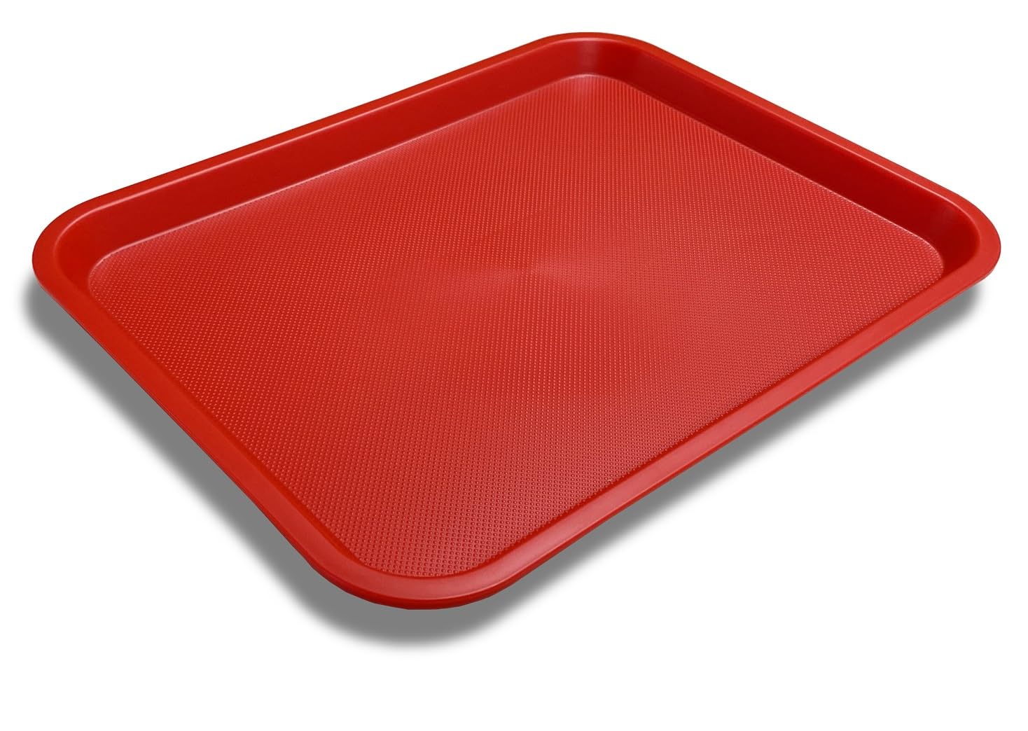 Small Commercial Fast Food Serving Takeaway Tray 350 x 270mm (Red)
