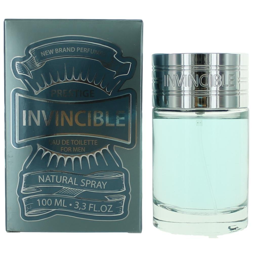 New Brand Perfumes Prestige Invincible EDT Spray Men 3.3 oz (sem numero)