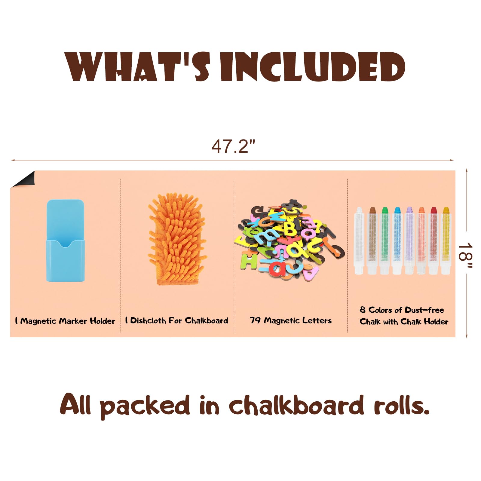 LACQWO Magnetic Whiteboard Wall Arch Decal 100 X 44.5CM Self - View #4