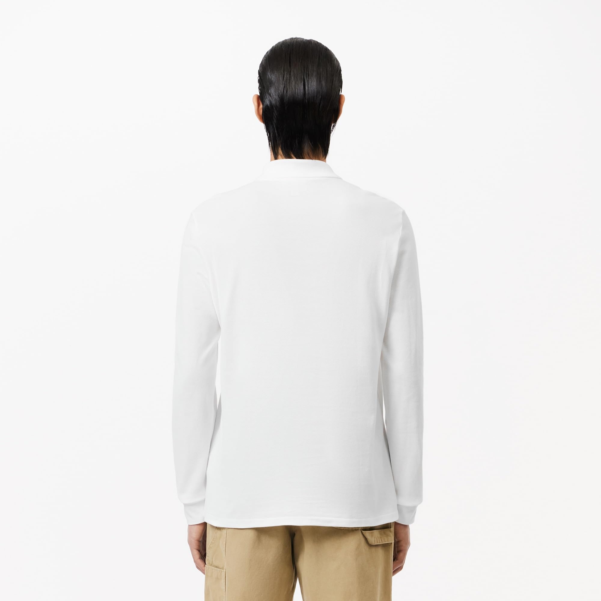 Lacoste Herren Poloshirt, Weiß (Blanc), XL (Herstellergröße: 6)