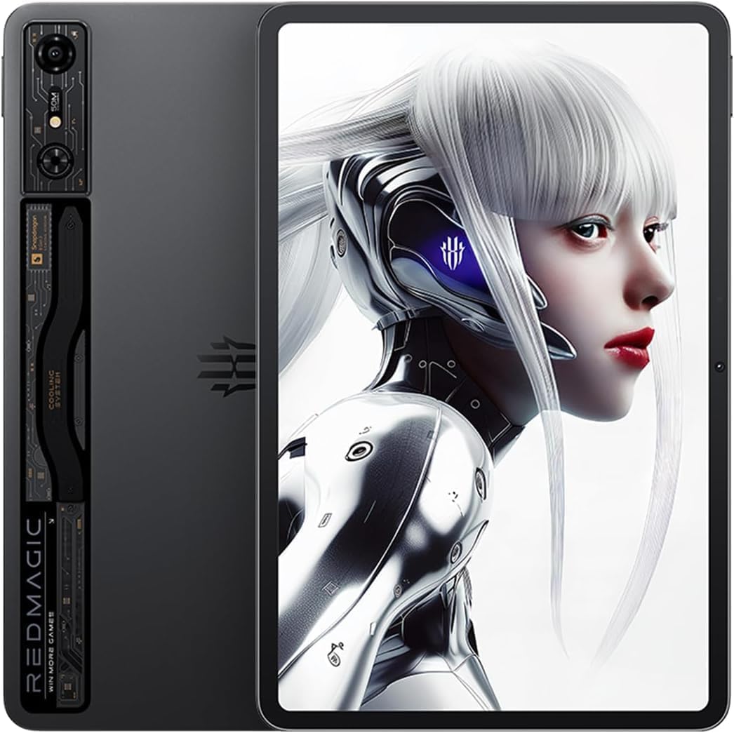 Nubia Redmagic Gaming Tablet Pro NP03J – WiFi 12GB RAM 256GB 10.9inch Midnight - Chines Version (Global Rom)
