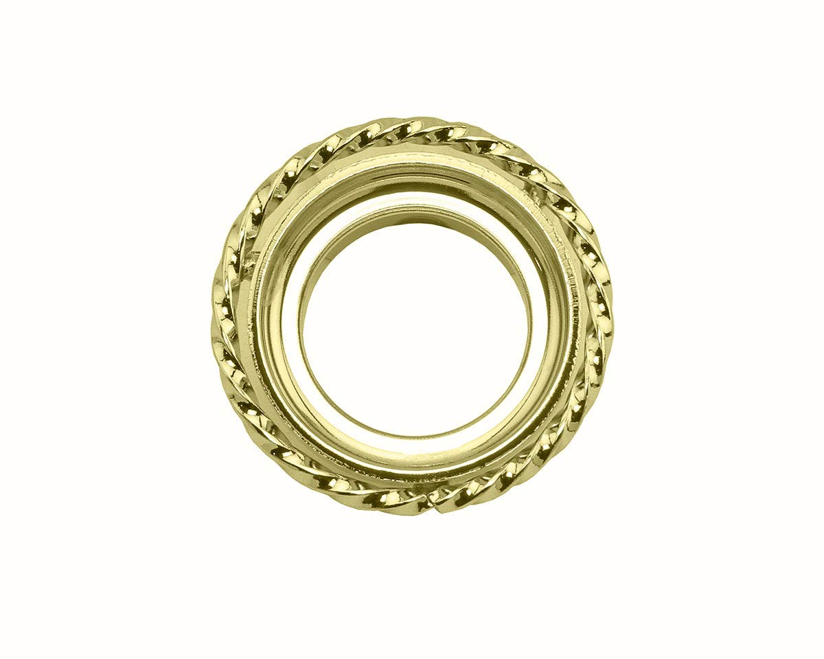 Alta Bicycle Lowrider Single Square Twisted Headset Cup (Gold)