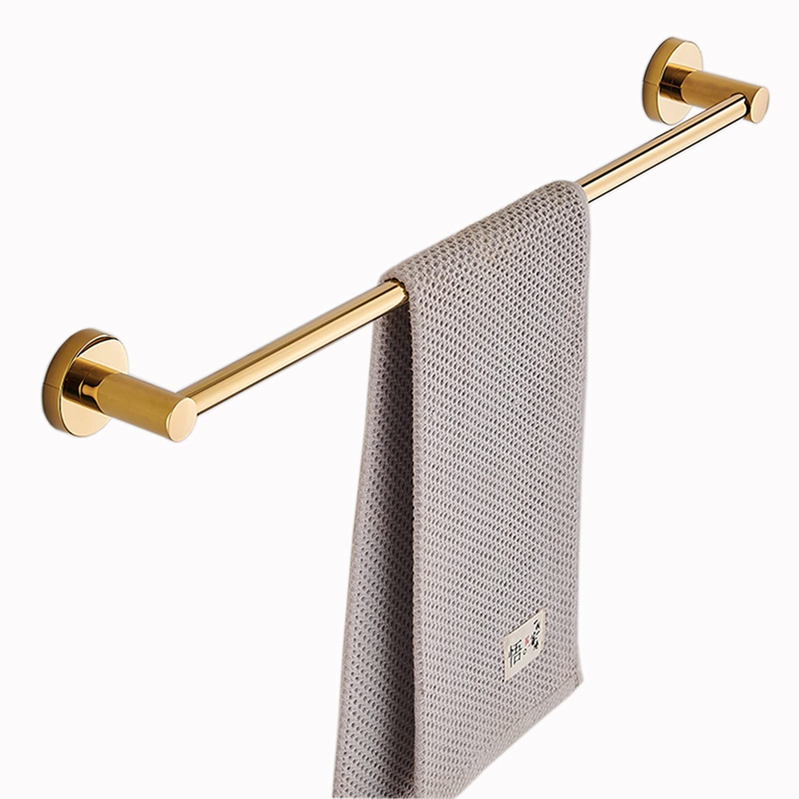 Porte-serviettes en acier inoxydable simple barre anti-rouille