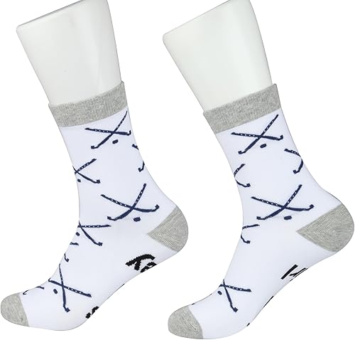 Miniatura 7 de CMNIM Calcetines novedosos de regalo de hockey sobre césped para niñas, solo una chica que ama el hockey sobre césped, regalo para jugadores,