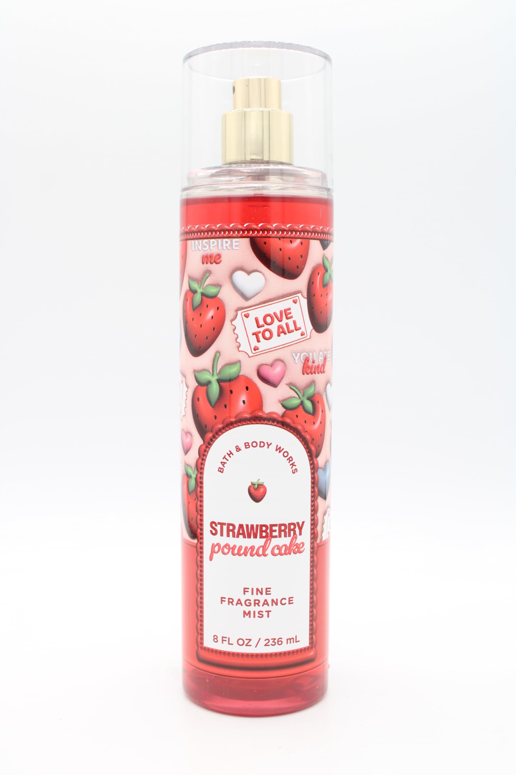 Generic Strawberry Pound Cake, Bath and Body, Fine Fragrance Mist, 8 fl oz