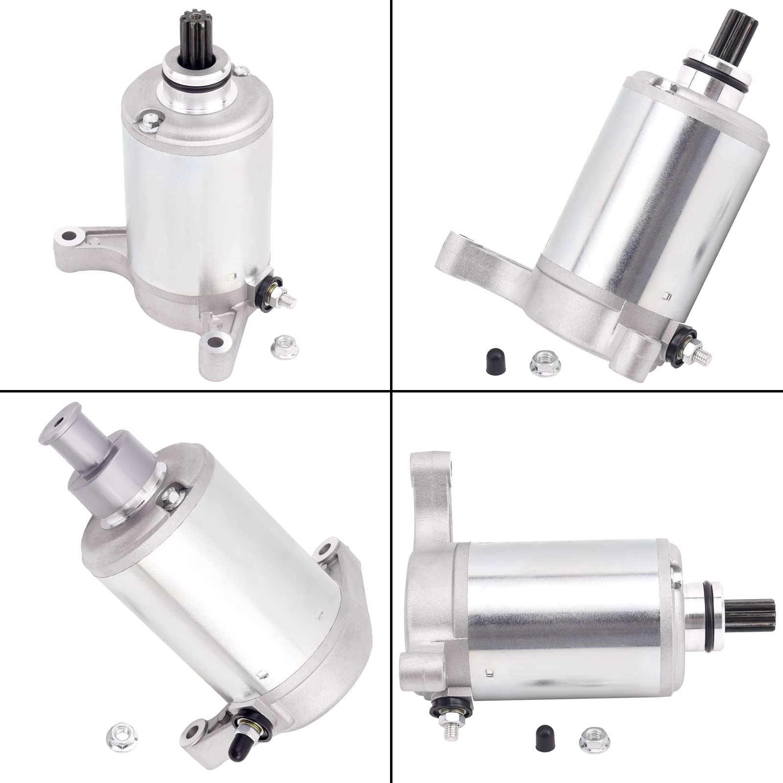 Road Passion Motor de Arranque 1UY-81800-51-00 1UY8180051 SMU0065 495706 41054018 Compatible con Yamaha ATV Big Bear 350 YFM350FH Raptor 350 YFM350 Warrior 350 YFM350X Moto 4 YFM350ER YFP350