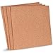 Produktbild Juvale Korkplatten (Set, 4 Stück) - Für Zuhause oder Büro - Ideal für Pinnwände/Schwarzes Brett, Modellbau, als Unterlage, zum Basteln - Naturfarben - 30,5 cm x 30,5 cm