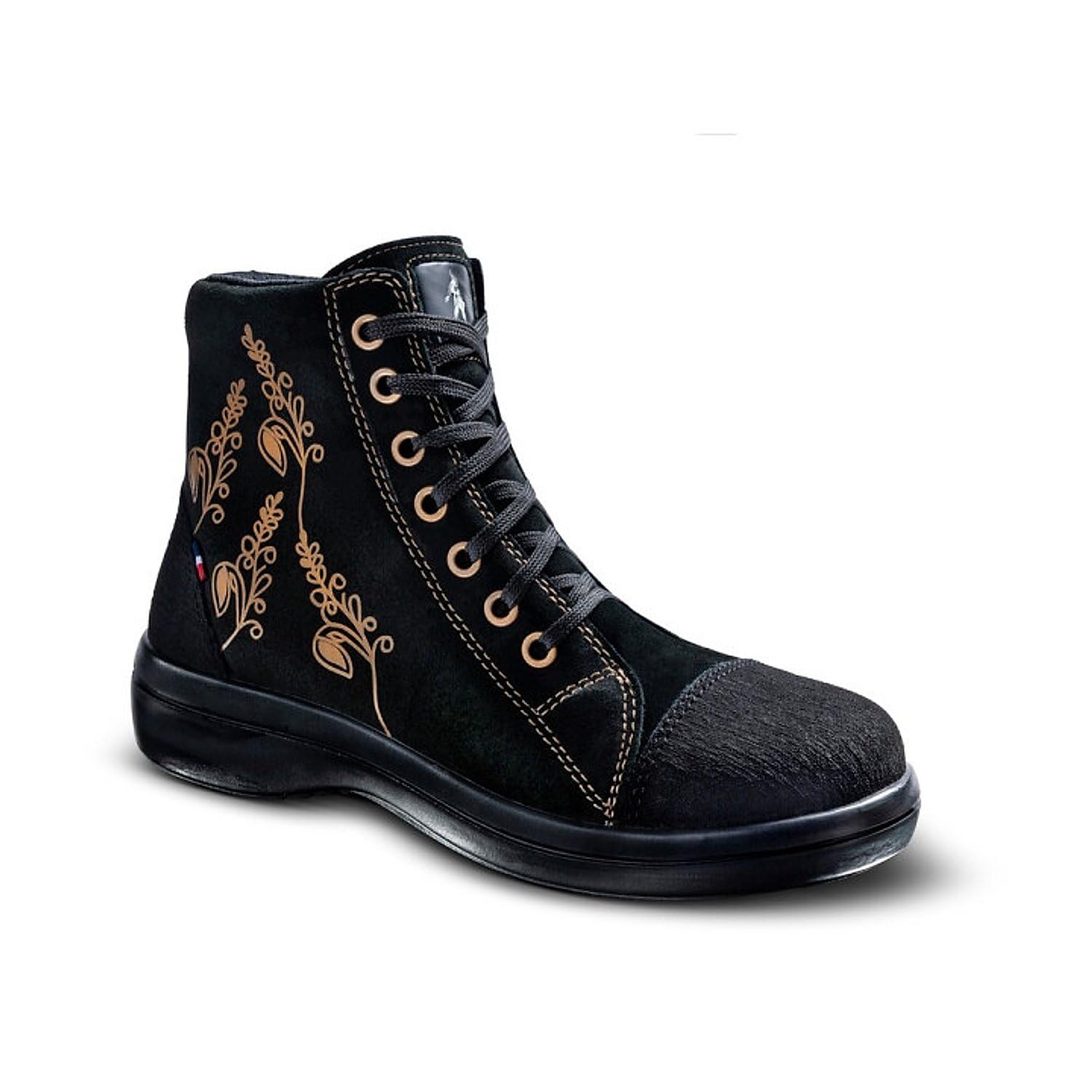 LEMAITRE Chaussures de sécurité hautes femme LILY HAUT S3 SRC Noir 38 - Chaussures et bottes de sécurité