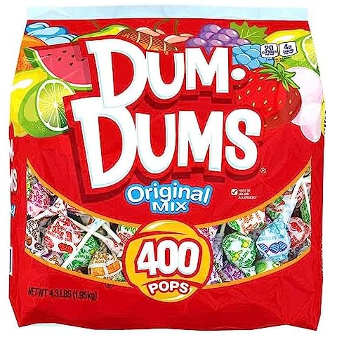 Dum Dums Lollipops 400 Count Bag thumbnail