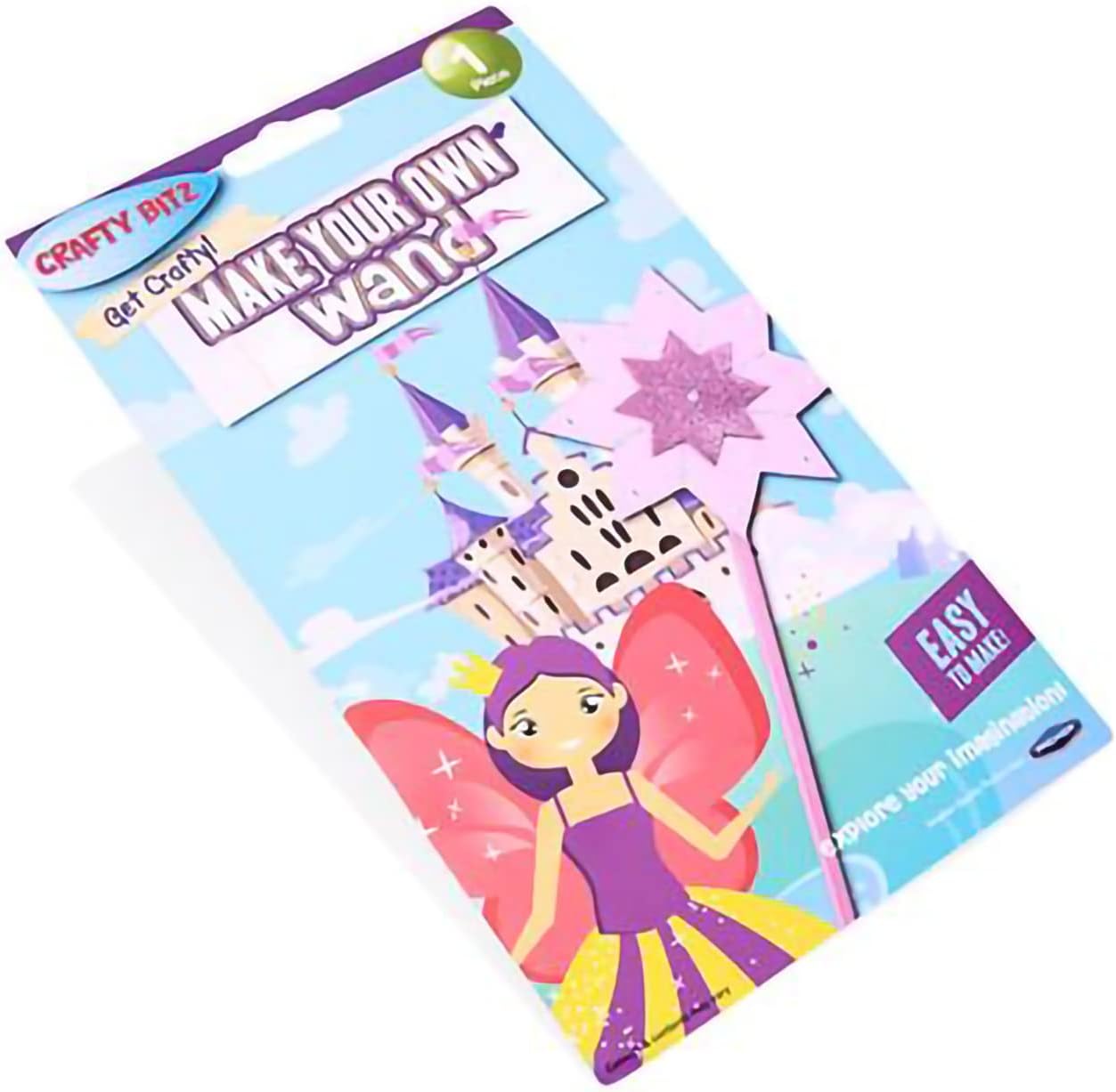 CRAFTY BITZ Children's Make Your Own Glitter, Sparkly Magic Wand